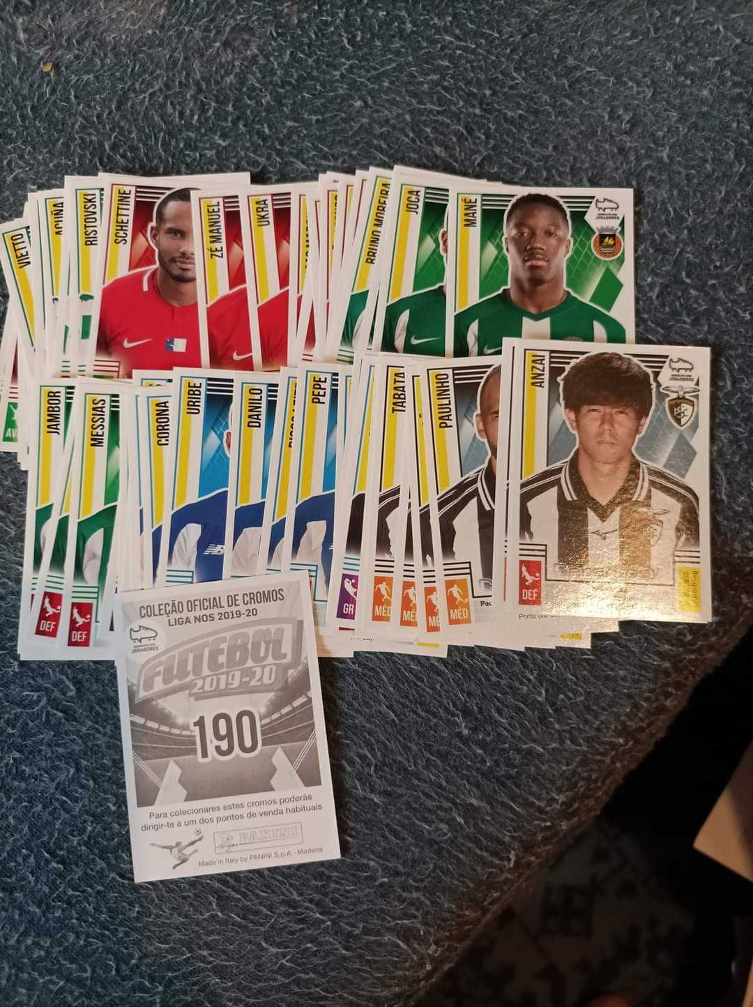 Cromos de futebol