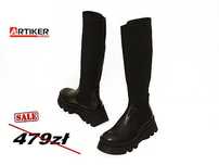 Kozaki damskie skóra ARTIKER 49C0850 rozmiar 41