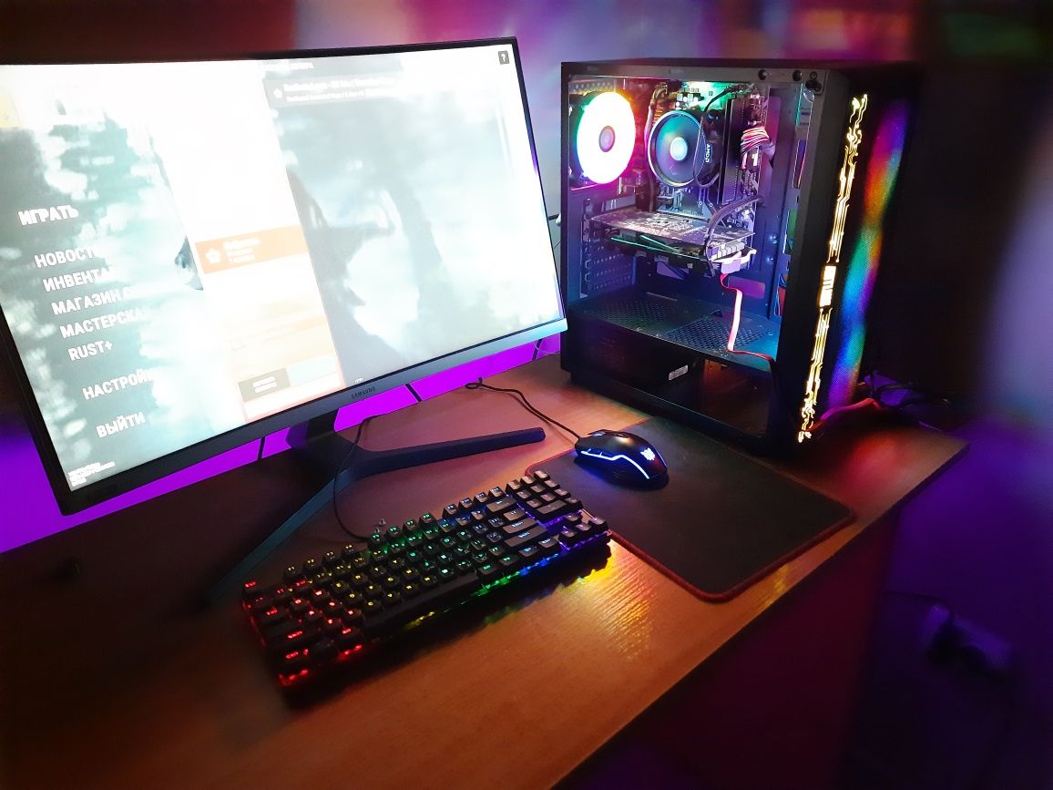 Ігровий пк Ryzen 5 / 32 ГБ ОЗП / GTX 1060 / SSD NVMe