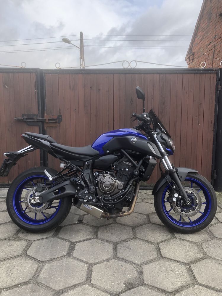 Yamaha MT-07 A2.