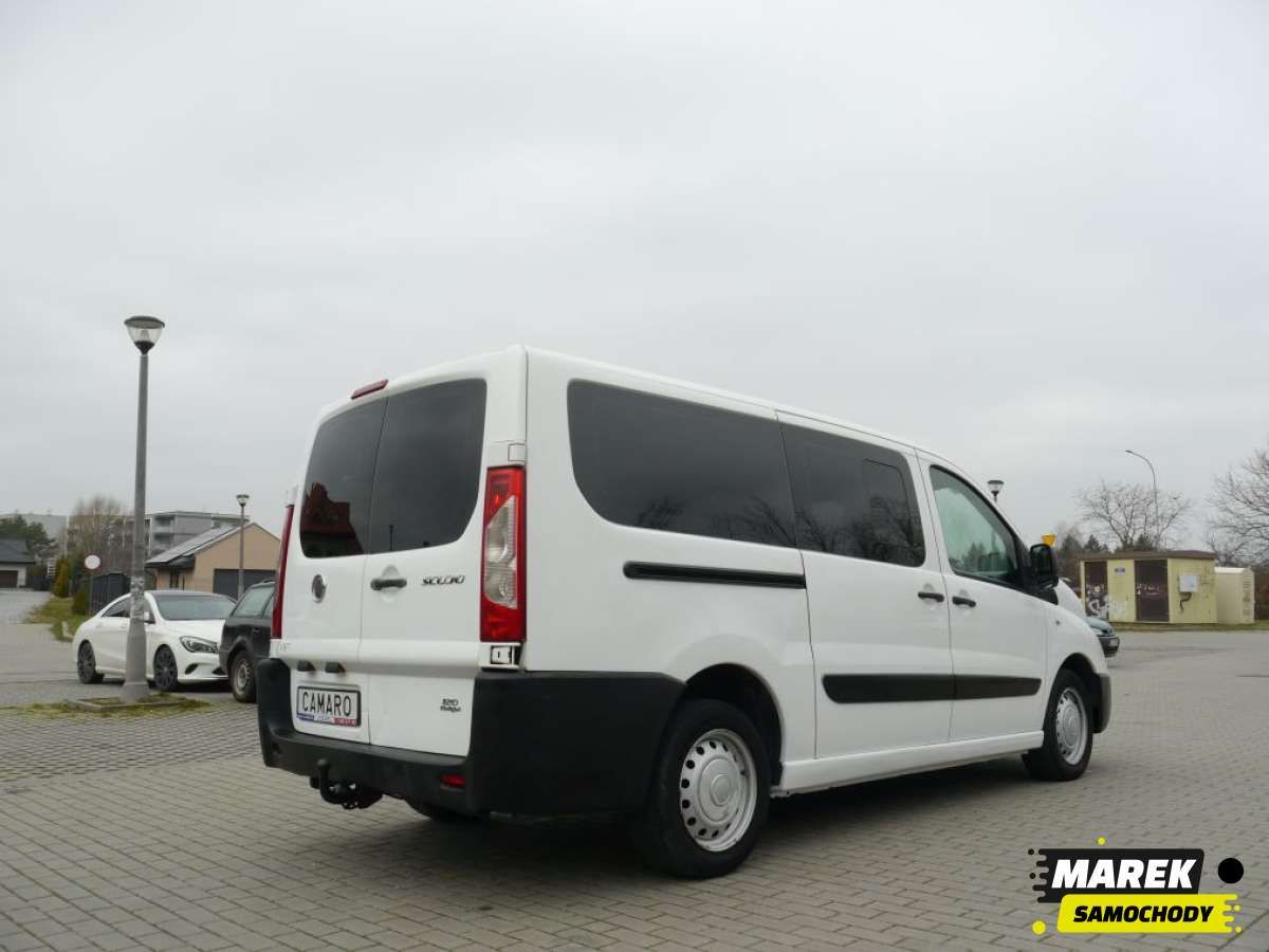 Fiat Scudo 2.0 JTD DUBEL KABINA, 5 Osób,Klimatyzacja,Hak,el. szyby