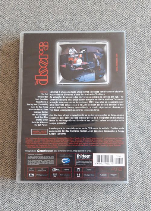 DVD musical The DOORS "Soundstage performances"