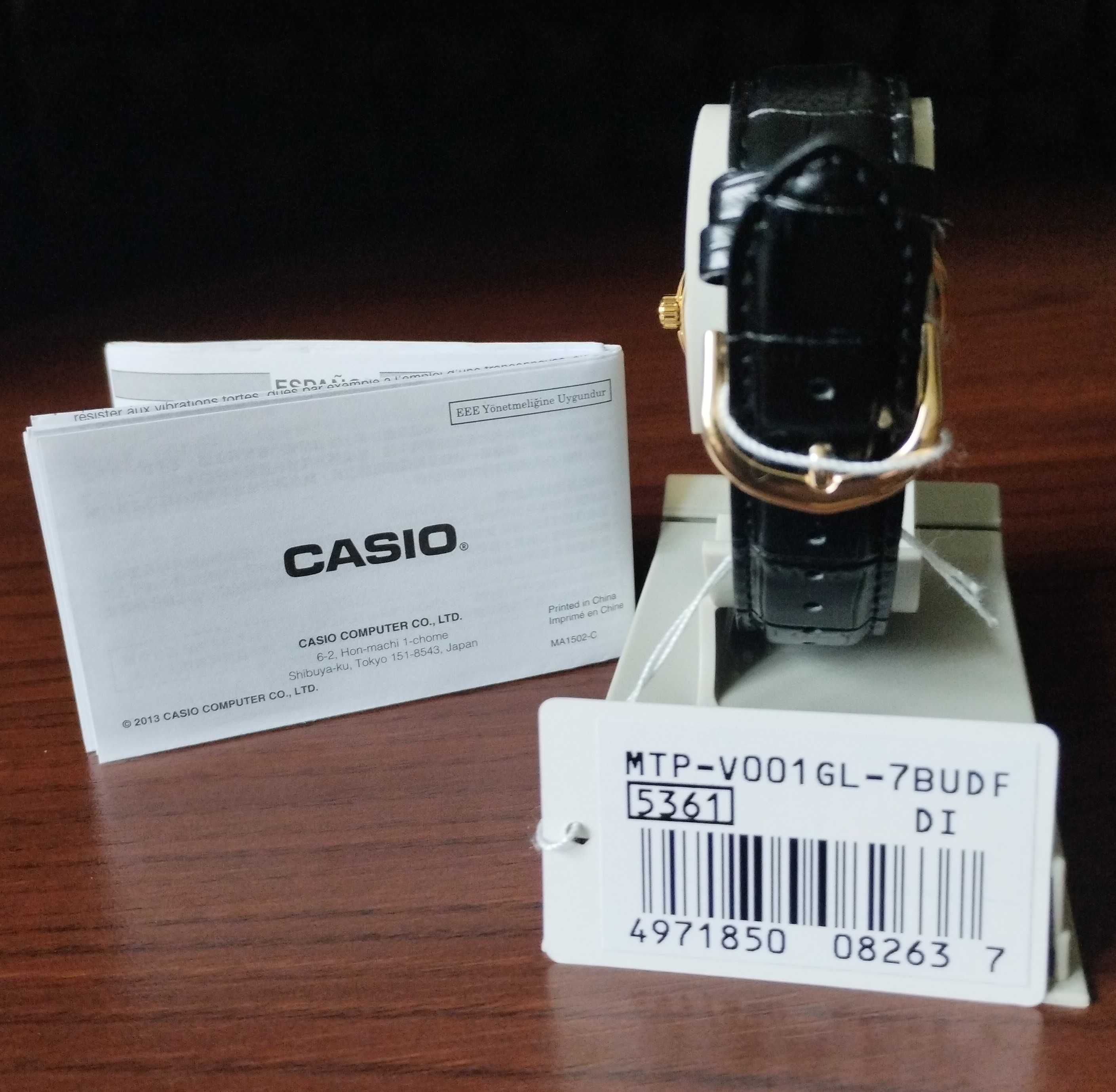 Zegarek Casio MTP-V001GL-7B - Oryginalny NOWY Gwarancja.