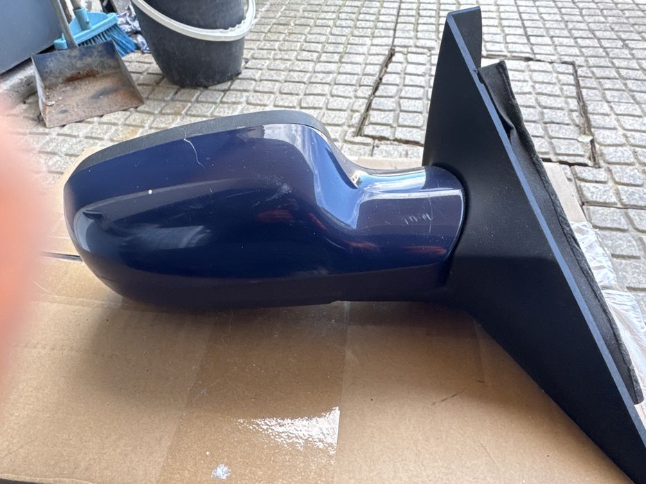 Espelho retrovisor esquerda completo renault senic 2005/2010
