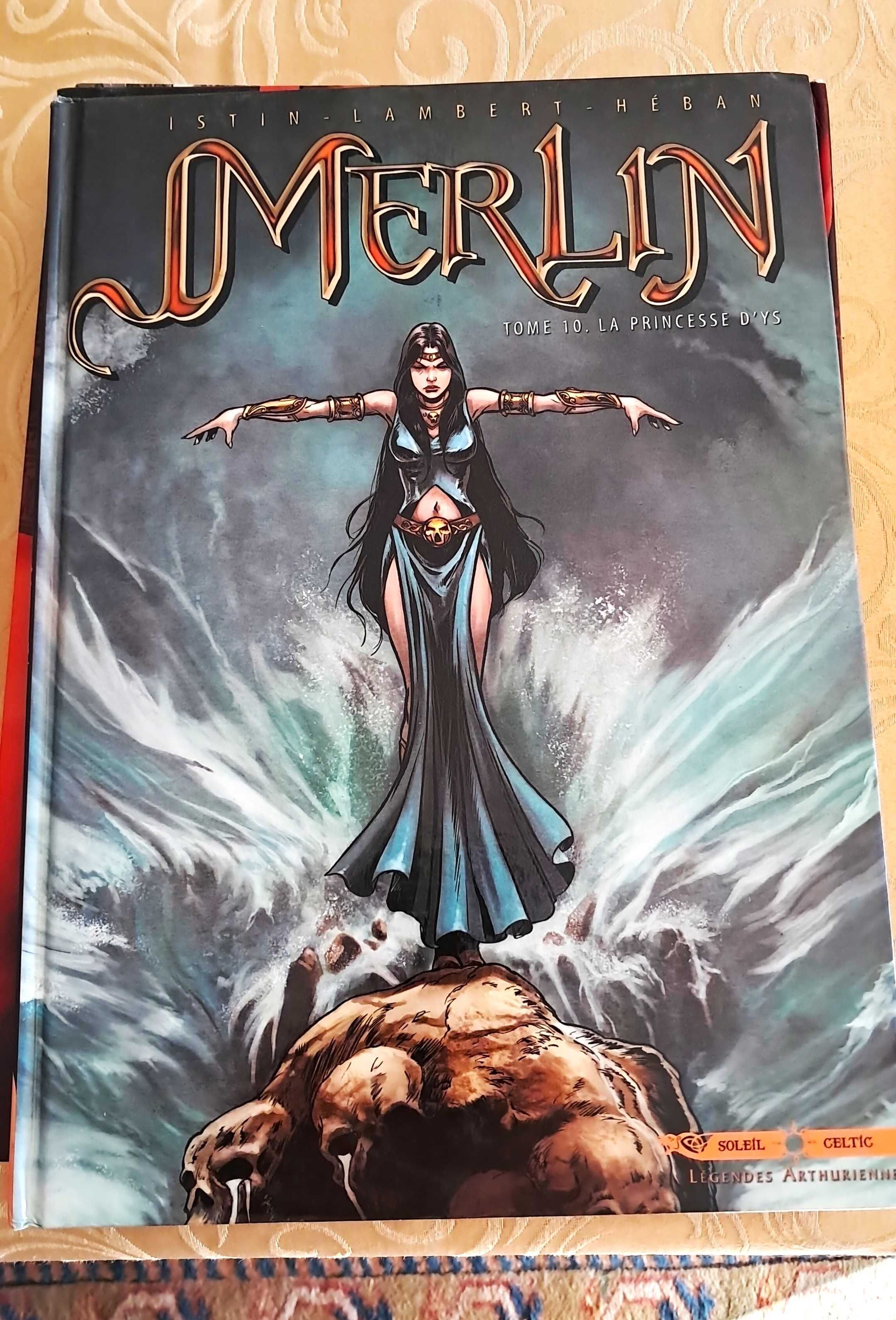 BD – Istin/Lambert, Demare, Goux & Vukić – Universo Merlin (francês)