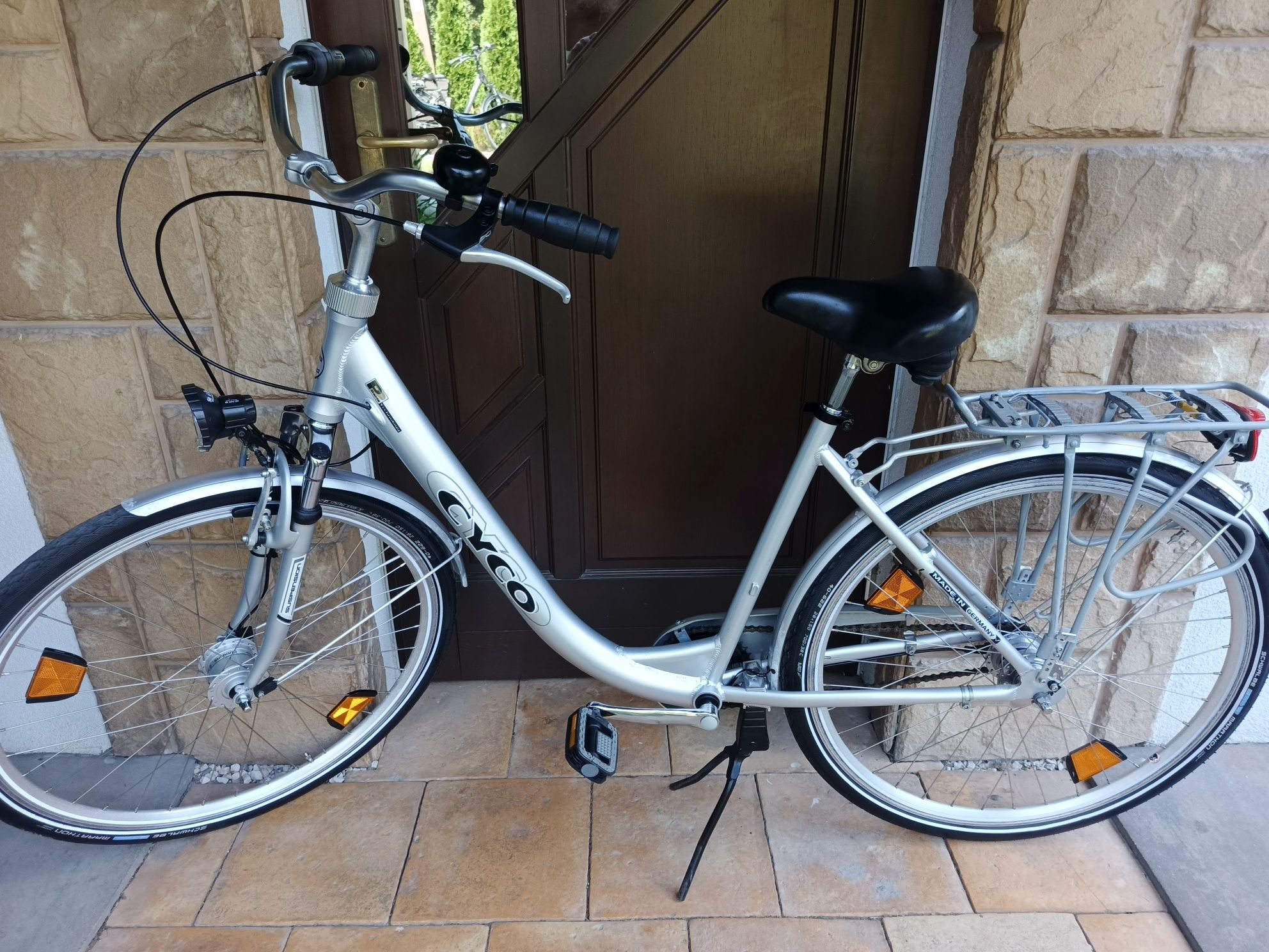 ROWERY Damka Cyco 28" Aluminiowy Hamulec tradycyjny w pedałach Wysyłk