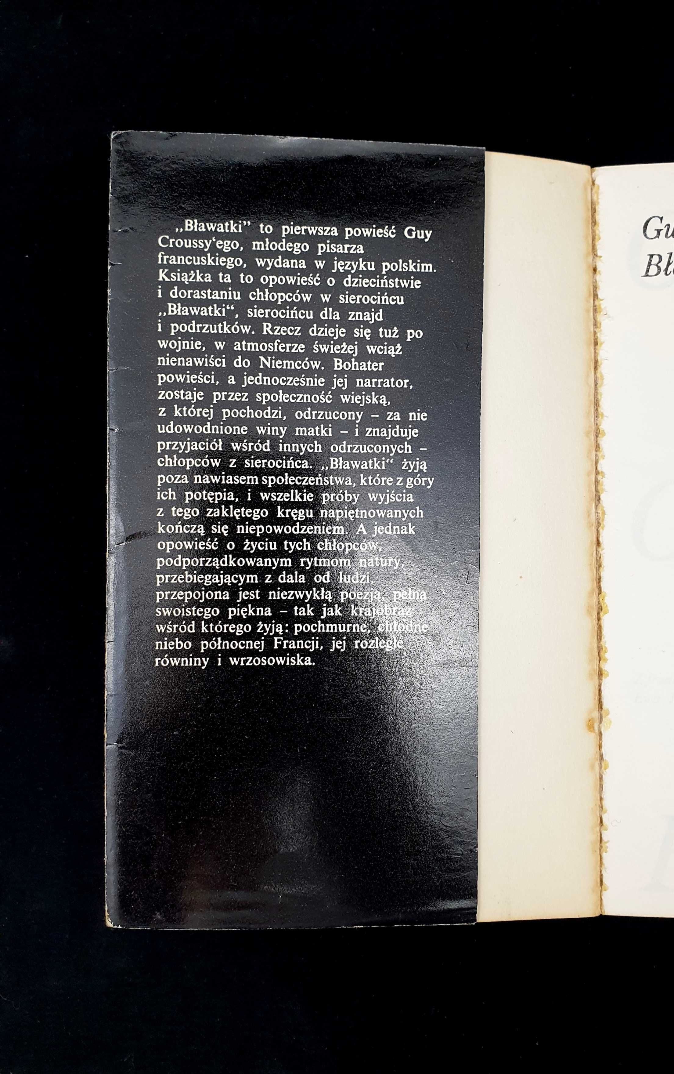 Bławatki - Guy Croussy - 1978