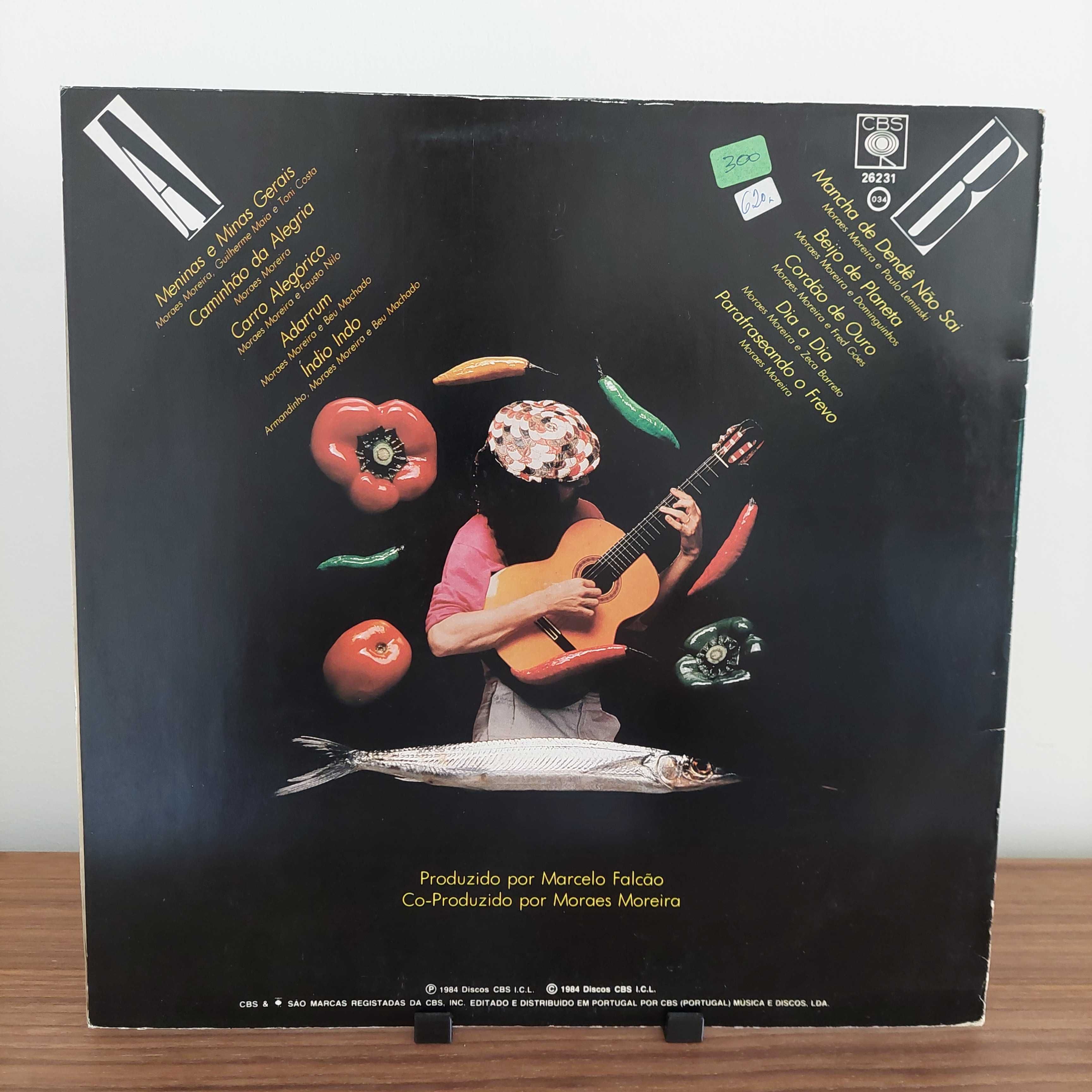 Disco vinil LP Moraes Moreira - Mancha De Dendê Não Sai