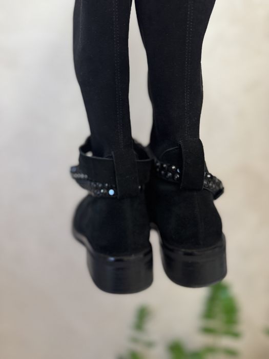 Ботфорти панчоха Vitto Rossi 39 р натур замш