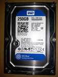 Disco rígido WD SATA 250GB