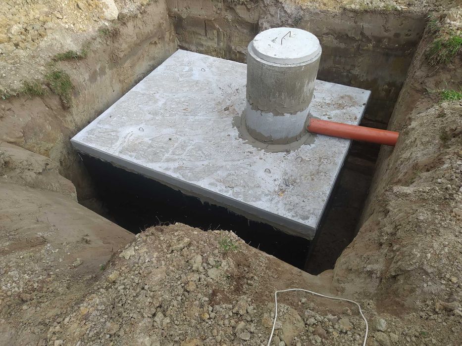 Szambo Betonowe 8m3 Z Wykopem Kanał samochodowy Szamba
