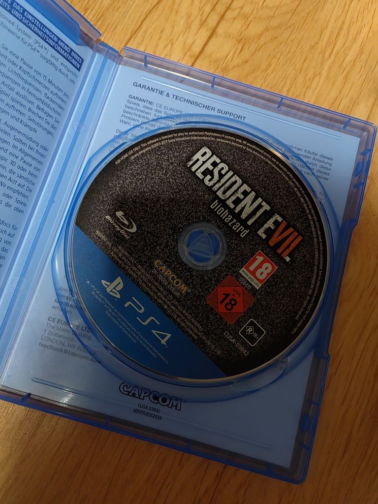 Resident evil vii biohazard 7 ps4 PlayStation 4 5