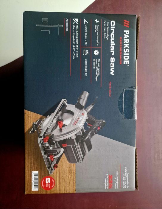 PARKSIDE PERFORMANCE® Pilarka tarczowa PPHKS 1800 A1
Opis produktu

do