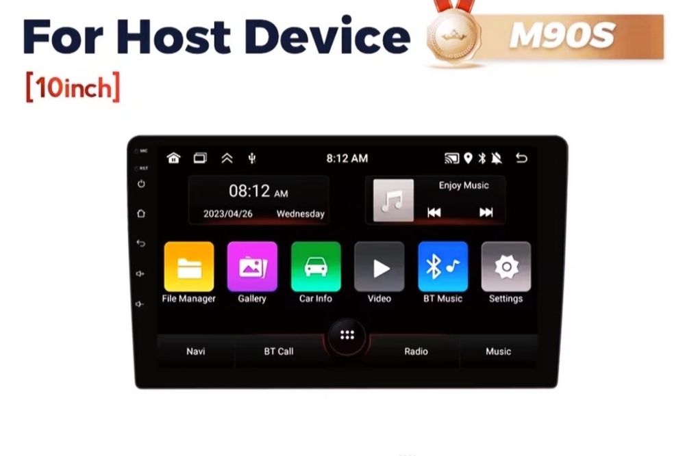 Магнитола mekede 10m90s    2/32 GPS ,play, Android auto