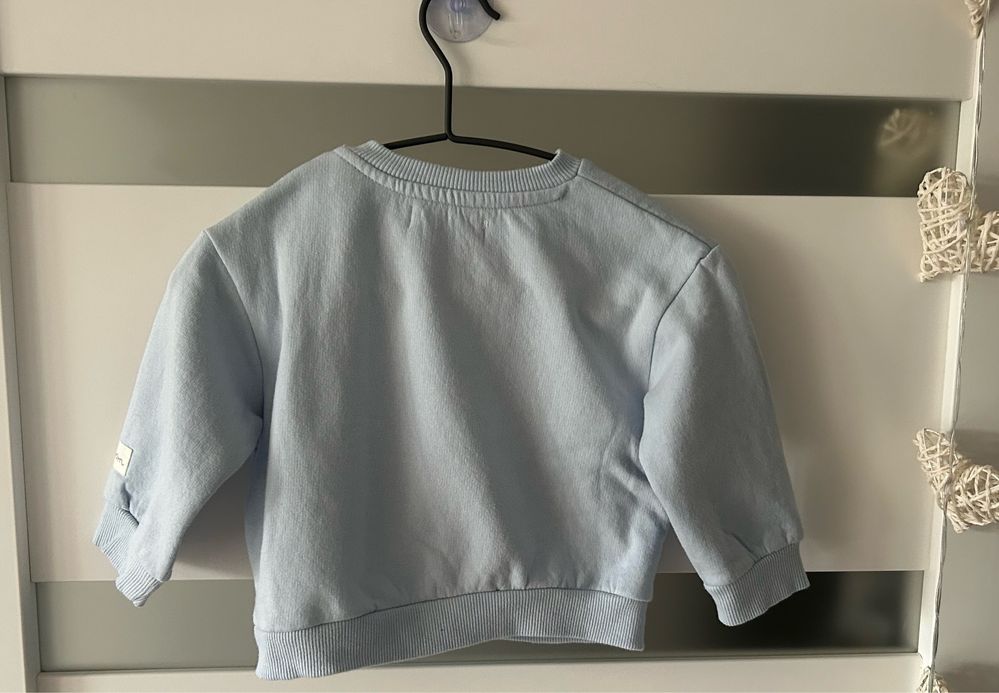 Bluza dziecieca niebieska r68 SINSEY