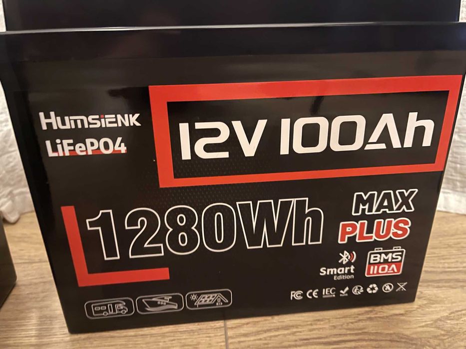 ‼️100а 12V акумулятор батарея літієва lifepo4 для інвертора чи дбж