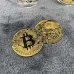 Moeda Bitcoin - Artigo Coleção