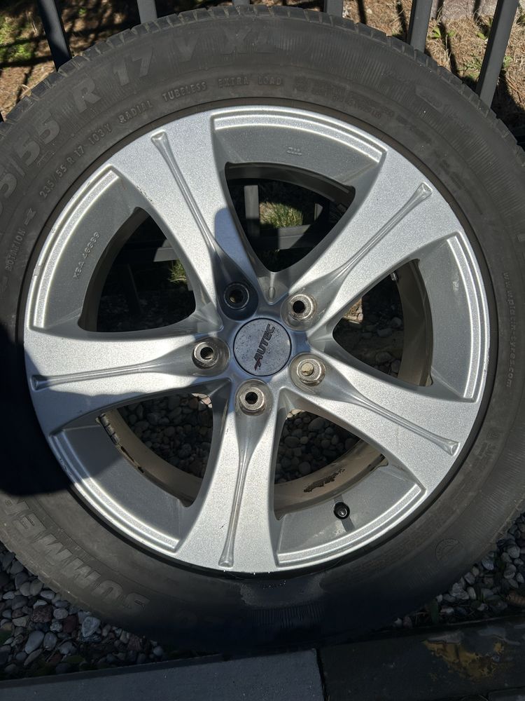 Komplet kół, felgi 5x120 17” BMW