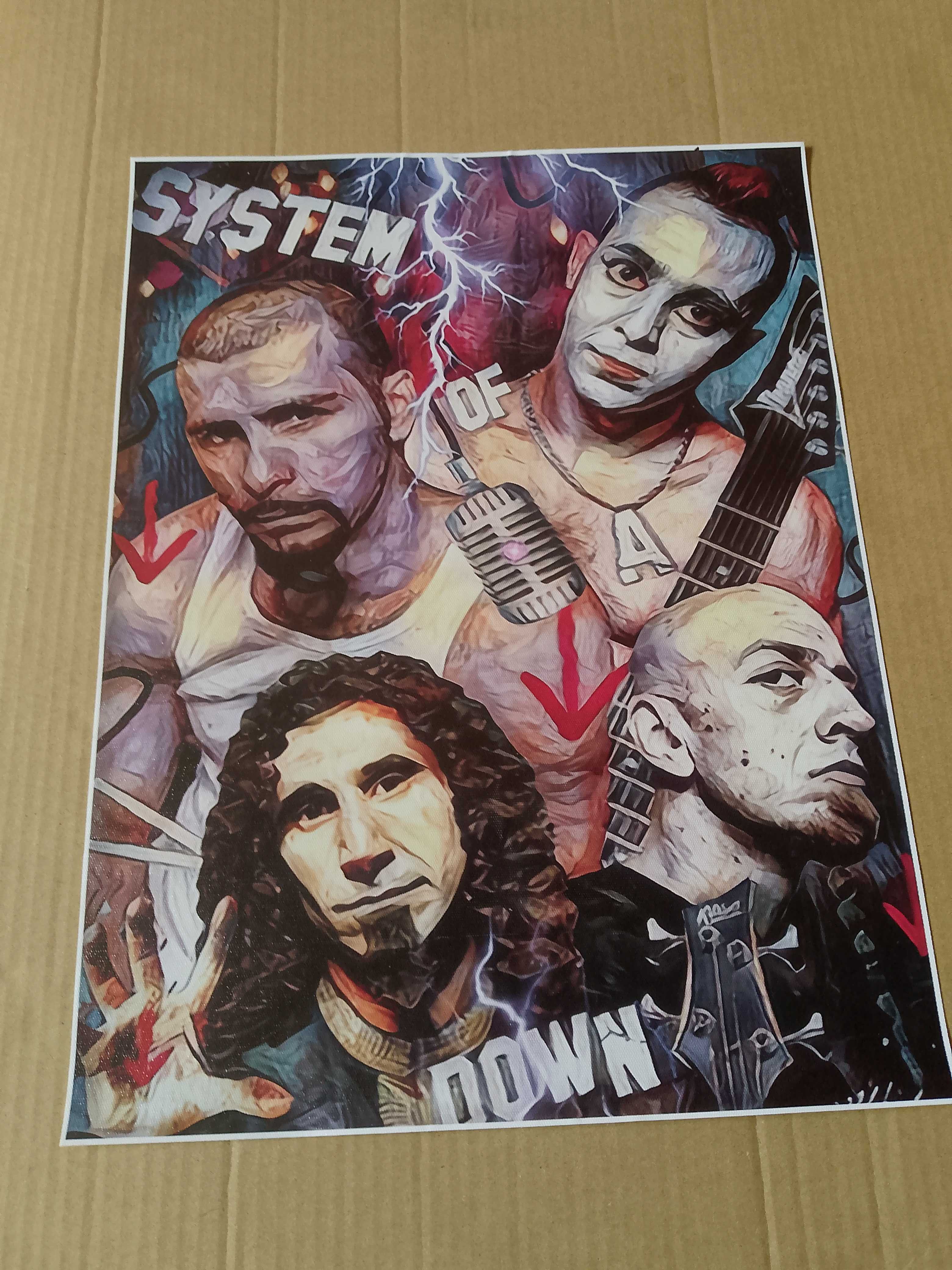 plakat system of a down