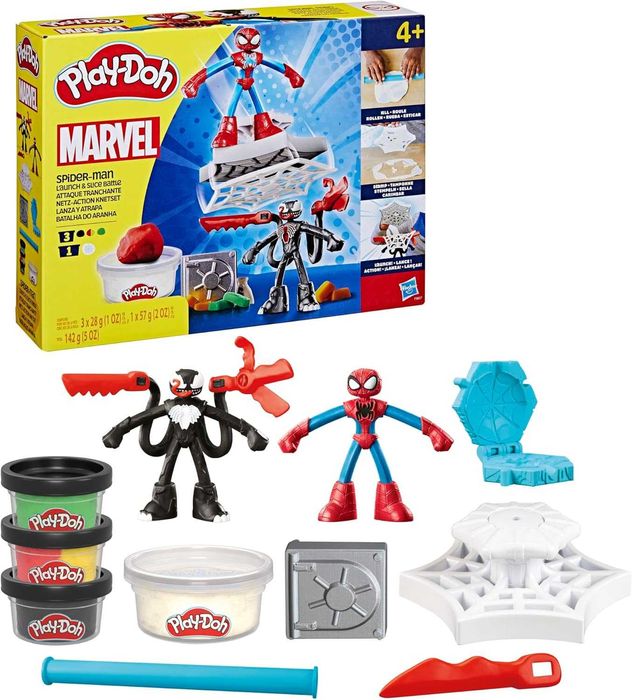 Набір для творчості  Play-Doh Marvel Spider-Man  Людина-павук F9827
