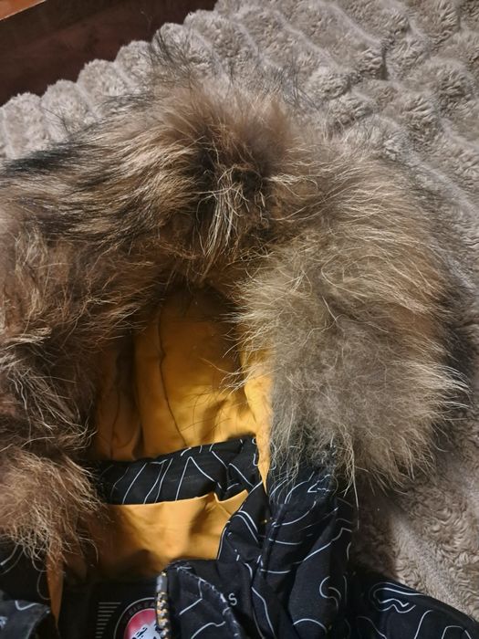 Куртка зимова хлопчик плюс ПОДАРУНОК шапка хомут 116