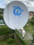 Antena Satelitarna 80cm kompletny zestaw
