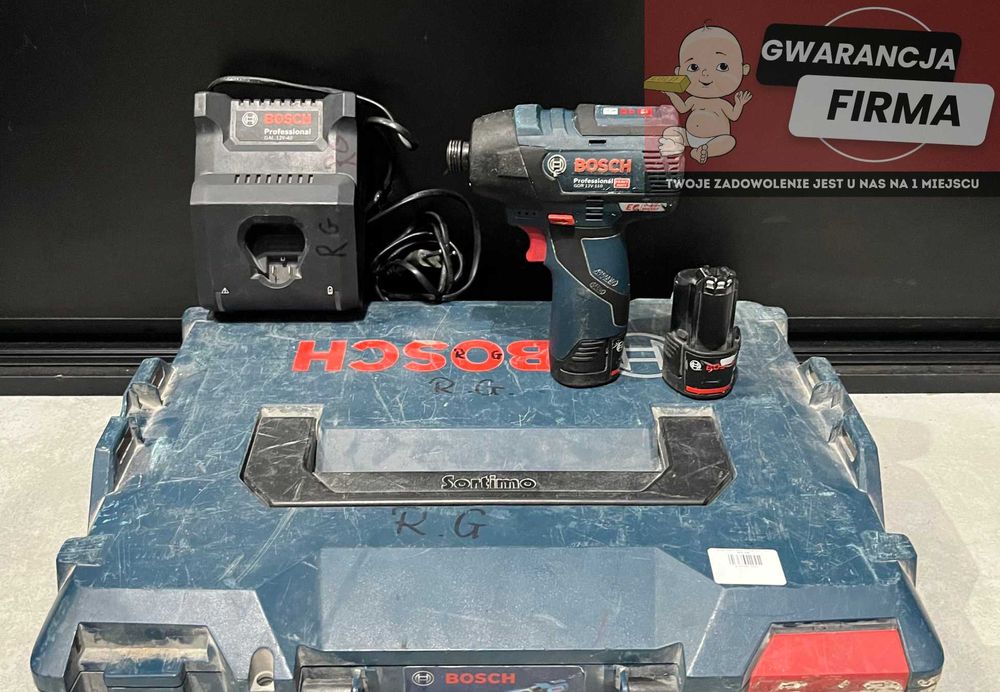 Klucz Udarowy Bosch GDR 12V-110 | Używany | Sprawny | Akumulatorowy