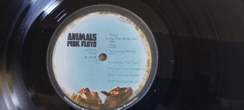 Pink Floyd Animals. 1977 r Canada NM Winyl