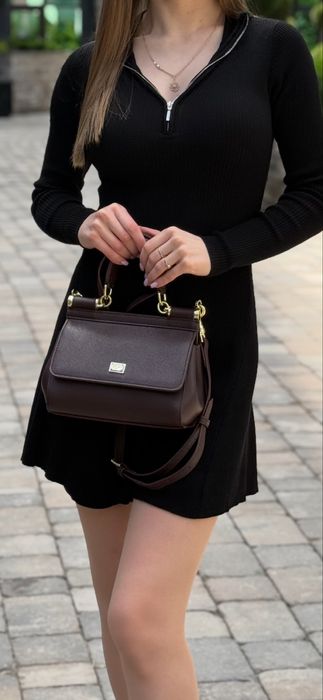 Жіноча шкіряна сумка Dolce & Gabbana Sicily