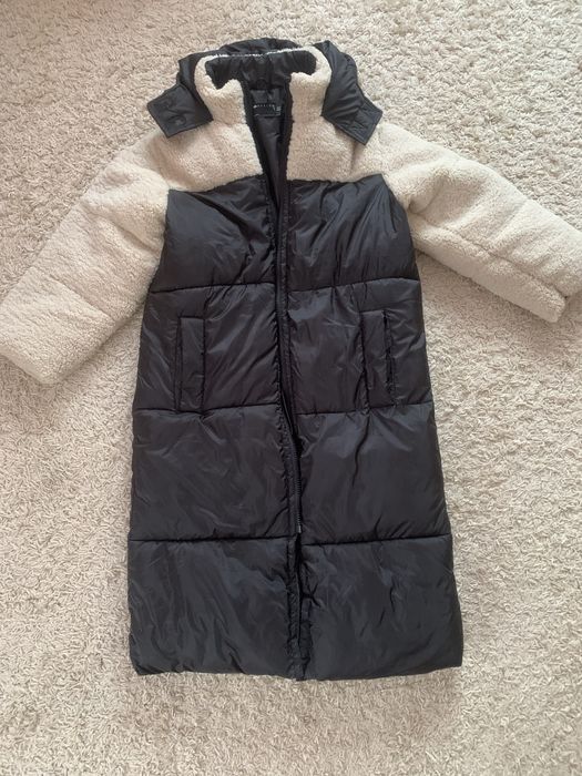 Modny plaszcz z misiem