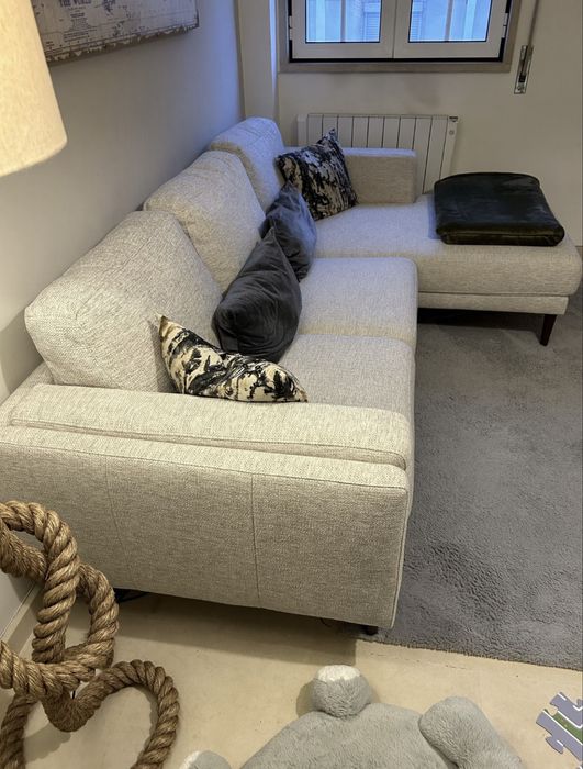 Sofa gato preto natural bloom chaise longue