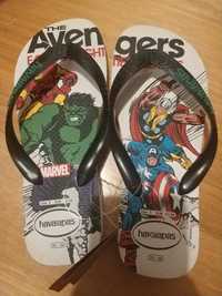 Havaianas Avengers Marvel originais, novas