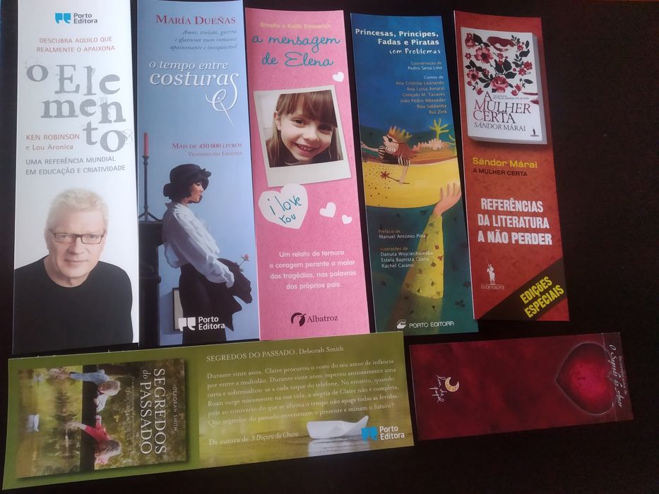 Marcadores de livros