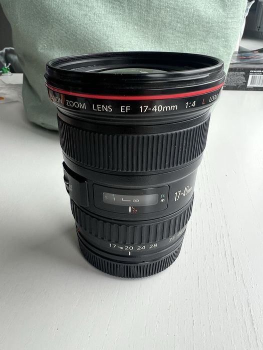 Obiektyw canon EF 17-40 f/4