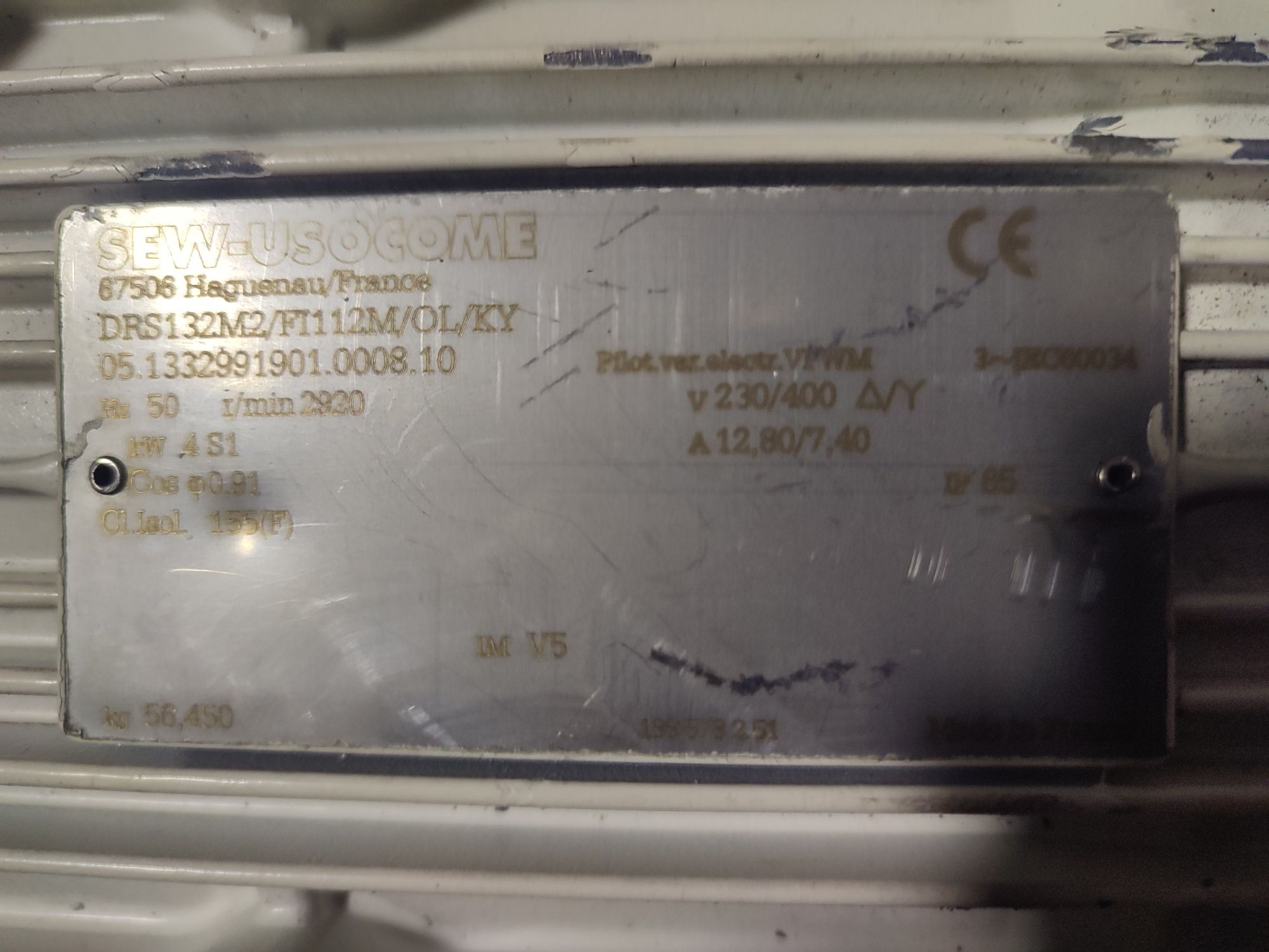 Nowy Silnik/Motoreduktor SEW Eurodrive asynchroniczny 7.5kw 2920obr/Mi