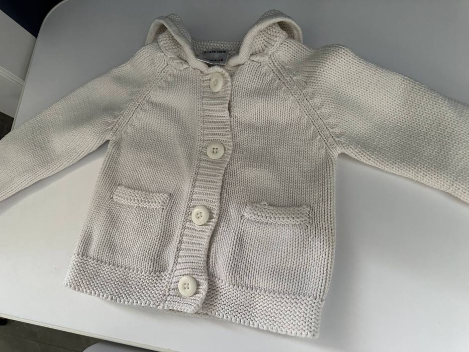 Вязаная новая теплая кофта для детей детская новая