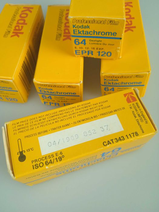 Filmes Kodak Kodachrome 64 T (expirado)