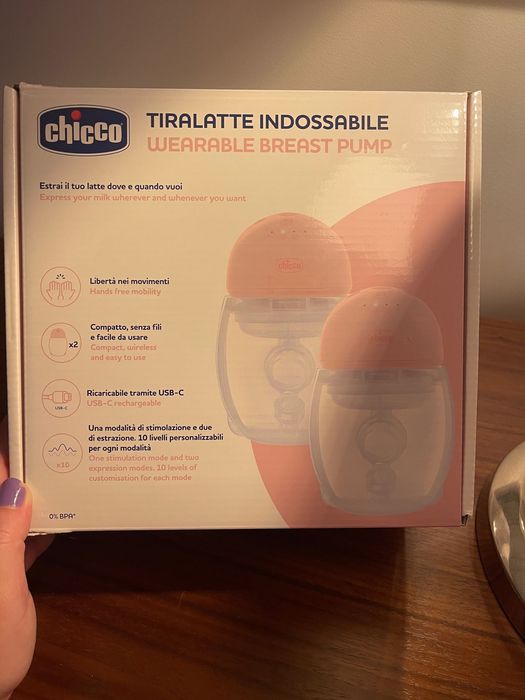 Bomba tira leite portátil chicco