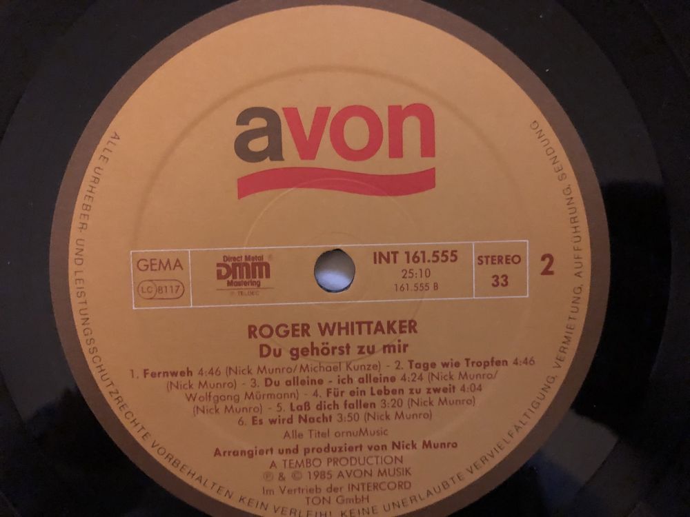 Płyta winylowa Roger Whittaker