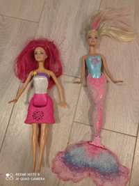 Barbie zestaw dwie lalki syrena i grajaca