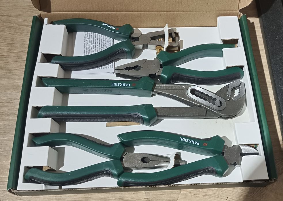 Zestaw kombinerek parkside - 5 sztuk NOWE