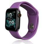 Pasek Beline Silicone Apple Watch 42 / 44 / 45 / 46 / 49 mm purpurowy
