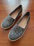 Buty damskie, espadryle.Cekiny, brokat. R.36