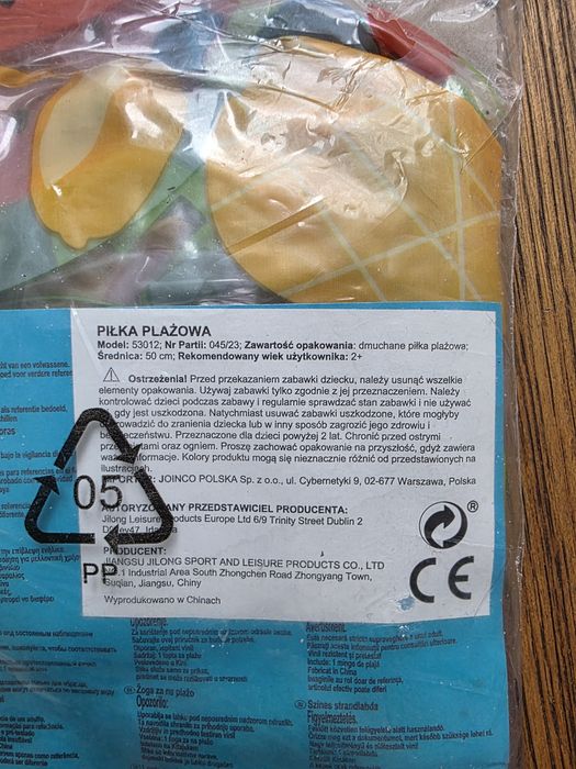 Nowa nadmuchiwana piłka plażowa