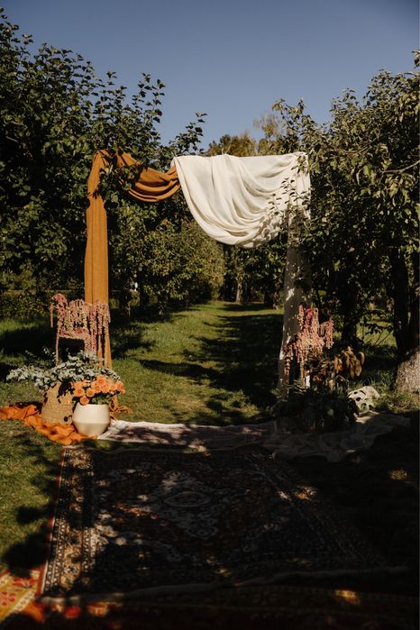 Тканина для весільної арки