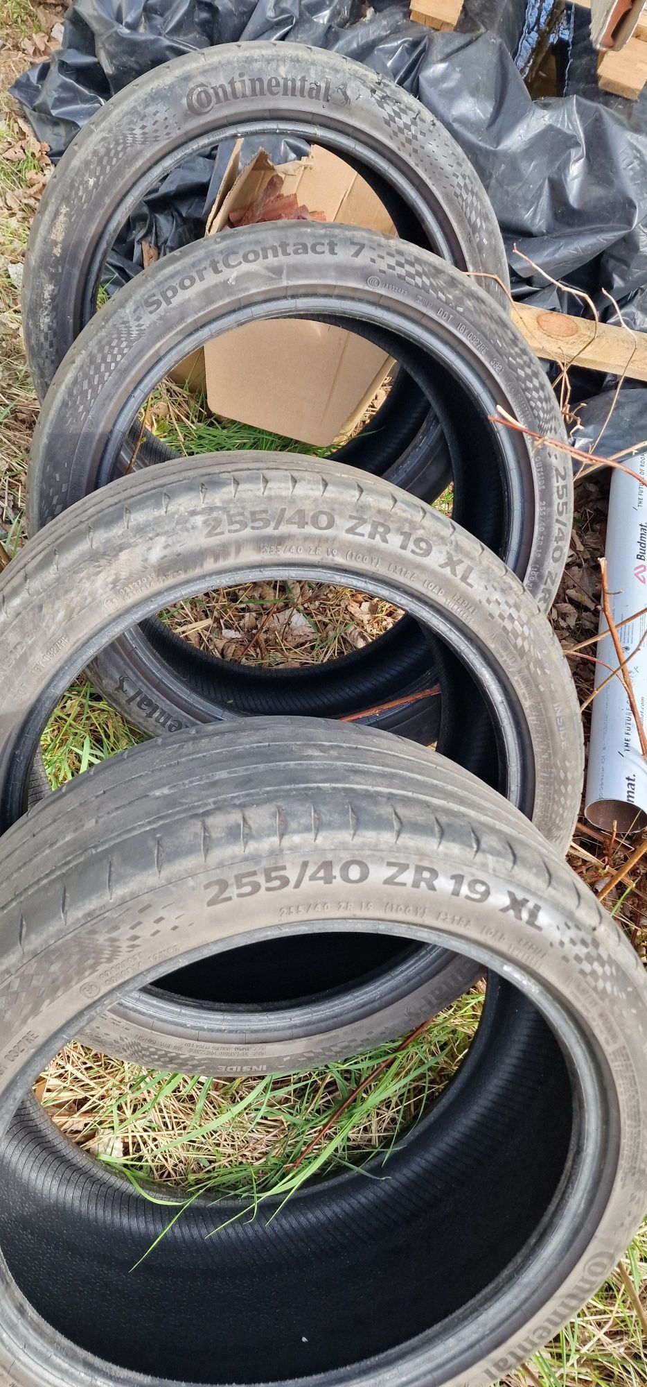 Opony letnie 19/40/255 XL Continental