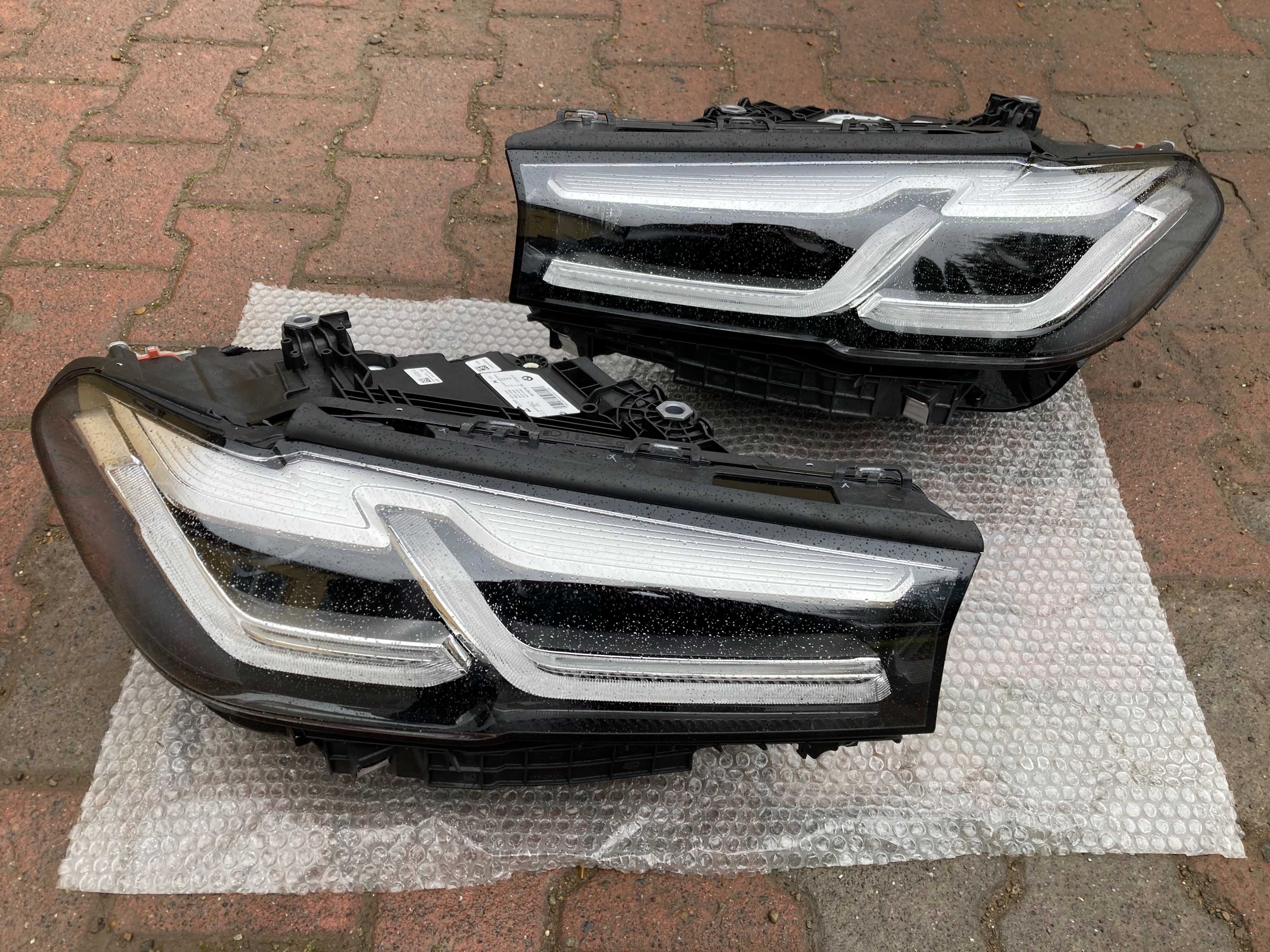 фары BMW 5 Series G30 LCI 20-22г.Full Led Original EUROPE+блоки.