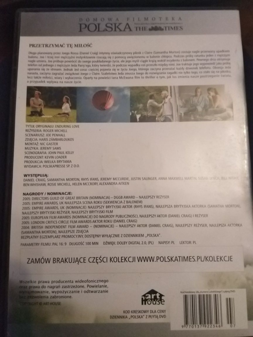 Przetrzymać tę miłość - film DVD