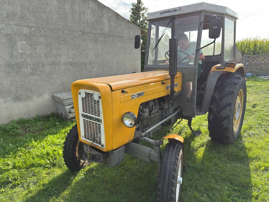 Ciągnik Ursus C 355 zarejestrowany opłacony gotowy do pracy