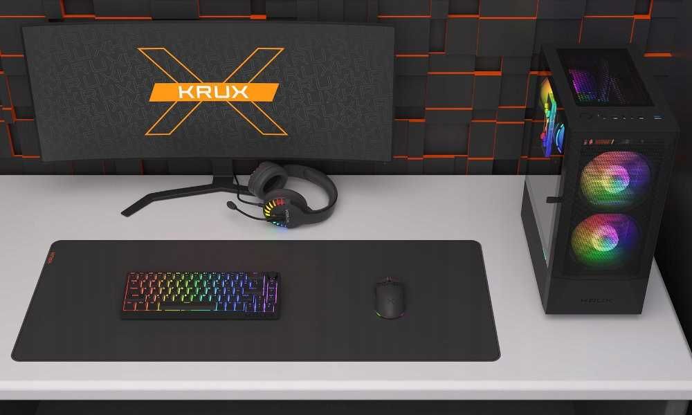 ZESTAW do gier | Ryzen 5 32GB RAM 1TB monitor+ zestaw 3w1 M.2 NVMe Win